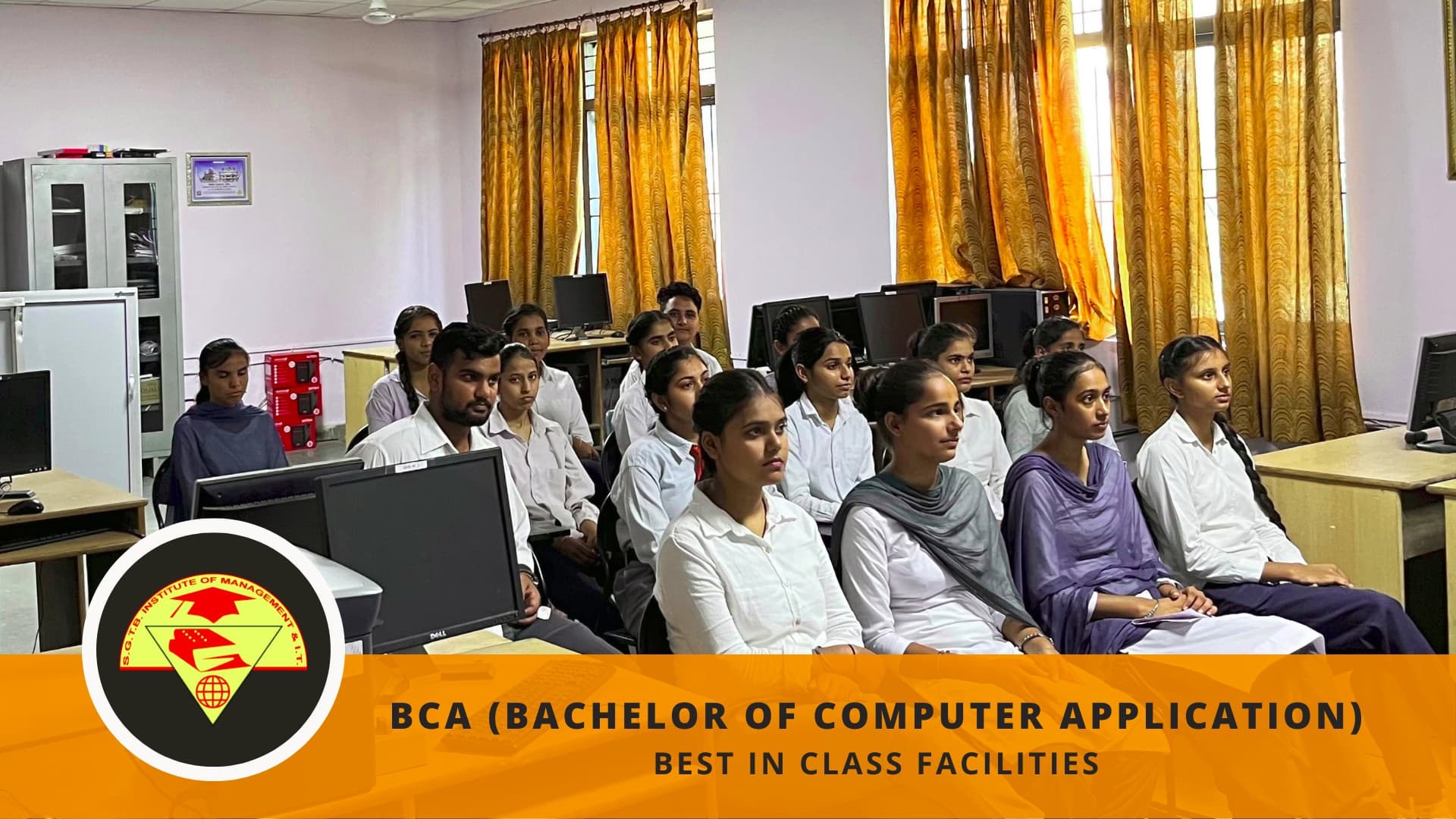 SGTB IMIT - BCA - Bachelor of Computer Application Computer Lab